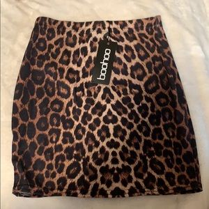 Leopard skirt
